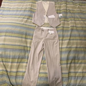 Boys size 14 Calvin Klein suit separates matching pants and vest- brand new!